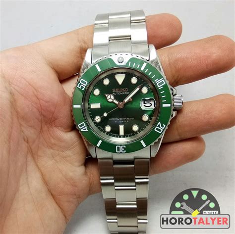 rolex submariner hulk vs seiko